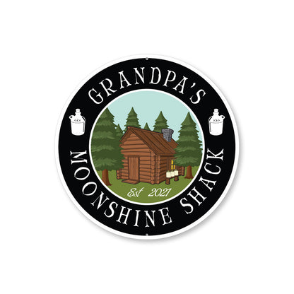 Grandpas Moonshine Shack Sign