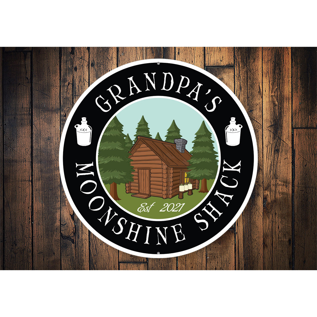 Grandpas Moonshine Shack Sign