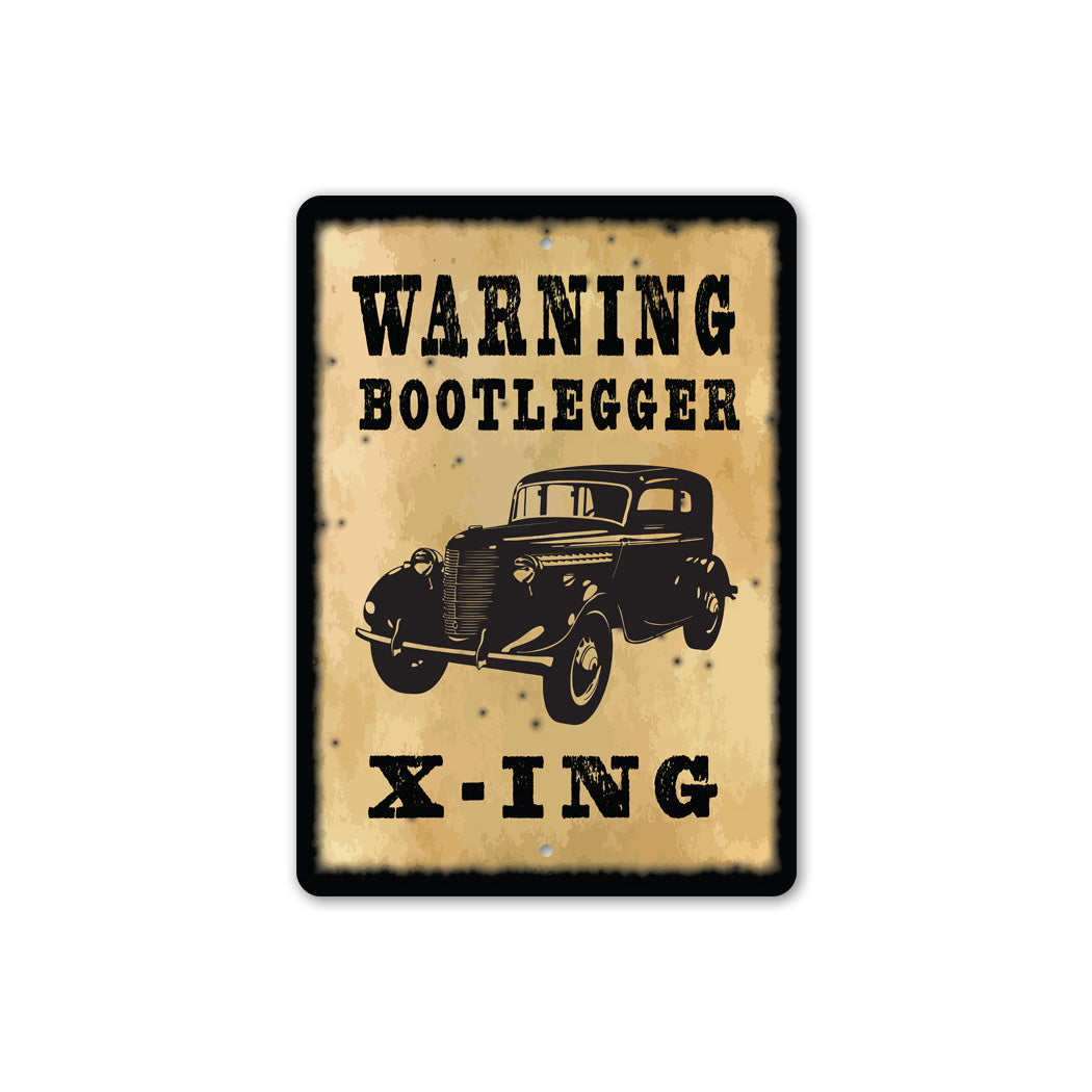 Bootlegger Crossing Sign