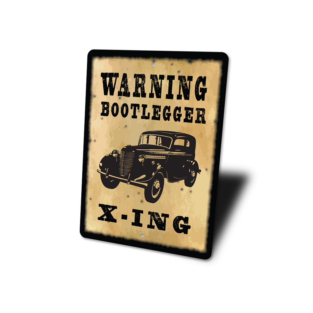 Bootlegger Crossing Sign