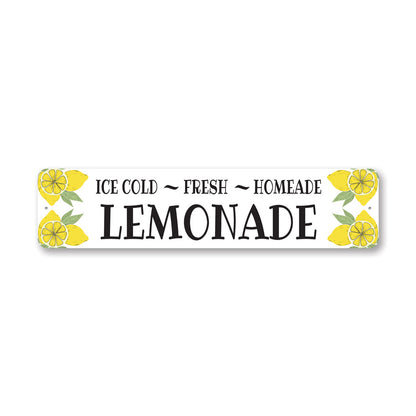 Fresh Homeade Cold Lemonade Sign