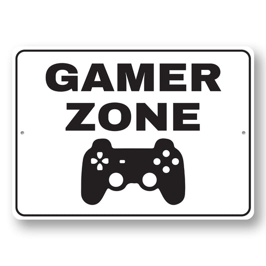 Gamer Zone Sign
