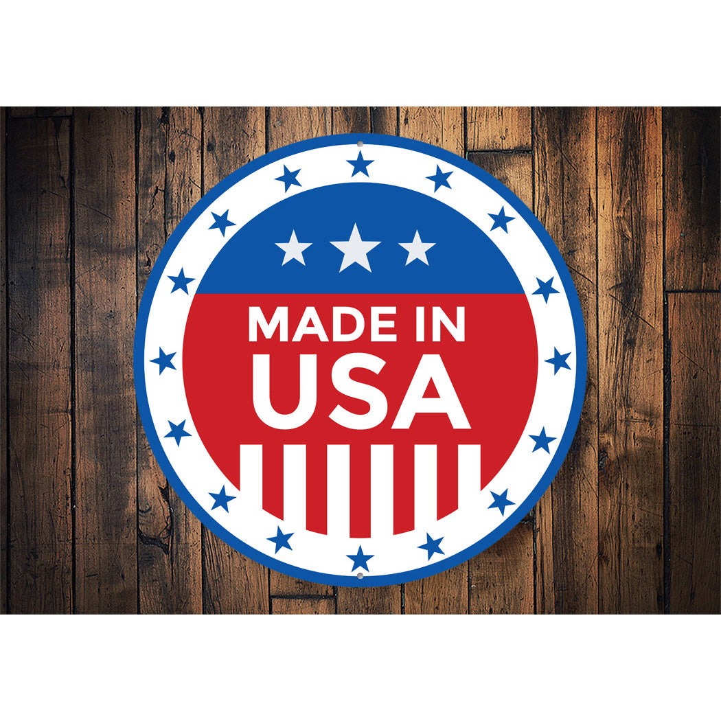 Made In Usa Sign Sign