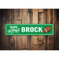 Football Birthday Sign