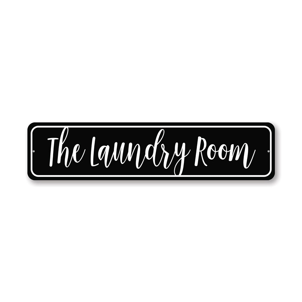 The Laundry Room 4X18 Sign