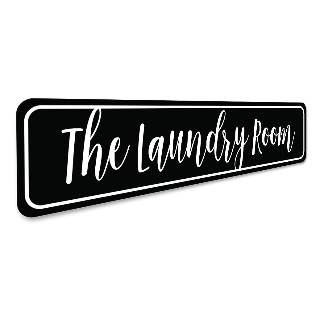 The Laundry Room 4X18 Sign