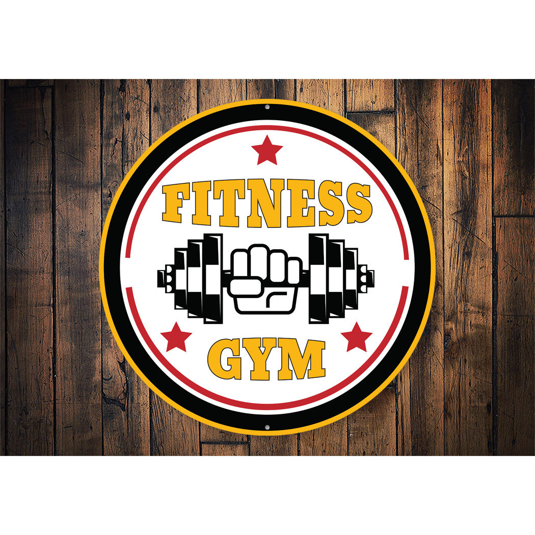 Fitness Gym Sign