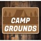 Camp Grounds Sign