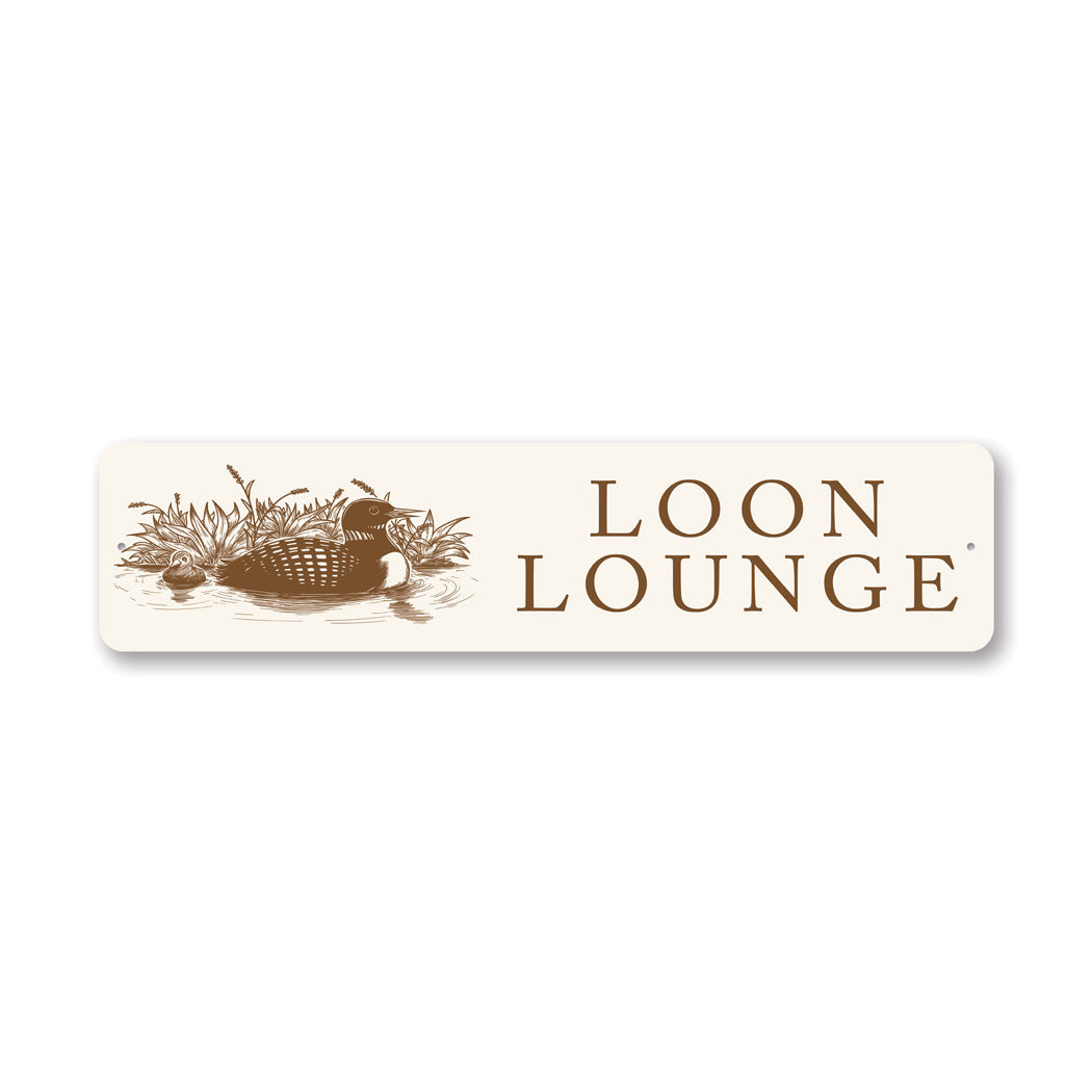 Loon Lounge Sign