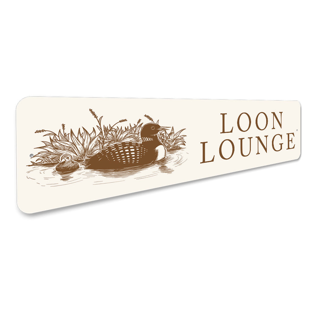Loon Lounge Sign