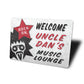 Custom Music Lounge Sign