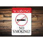 Warning No Smoking Sign