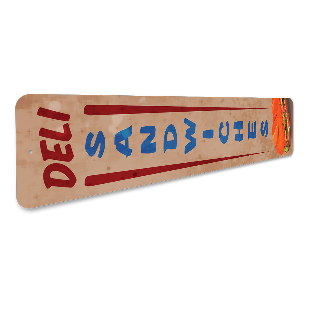 Custom Signs Deli Deli Sandwiches Metal Sign – Lizton Sign Shop Wholesale