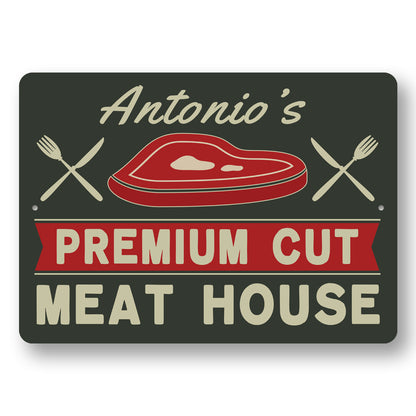 Custom Meat House Sign