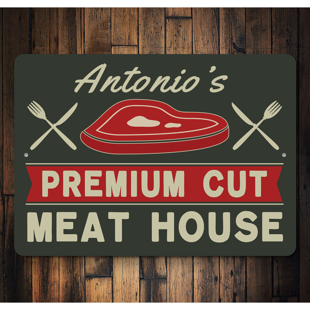 Custom Meat House Sign