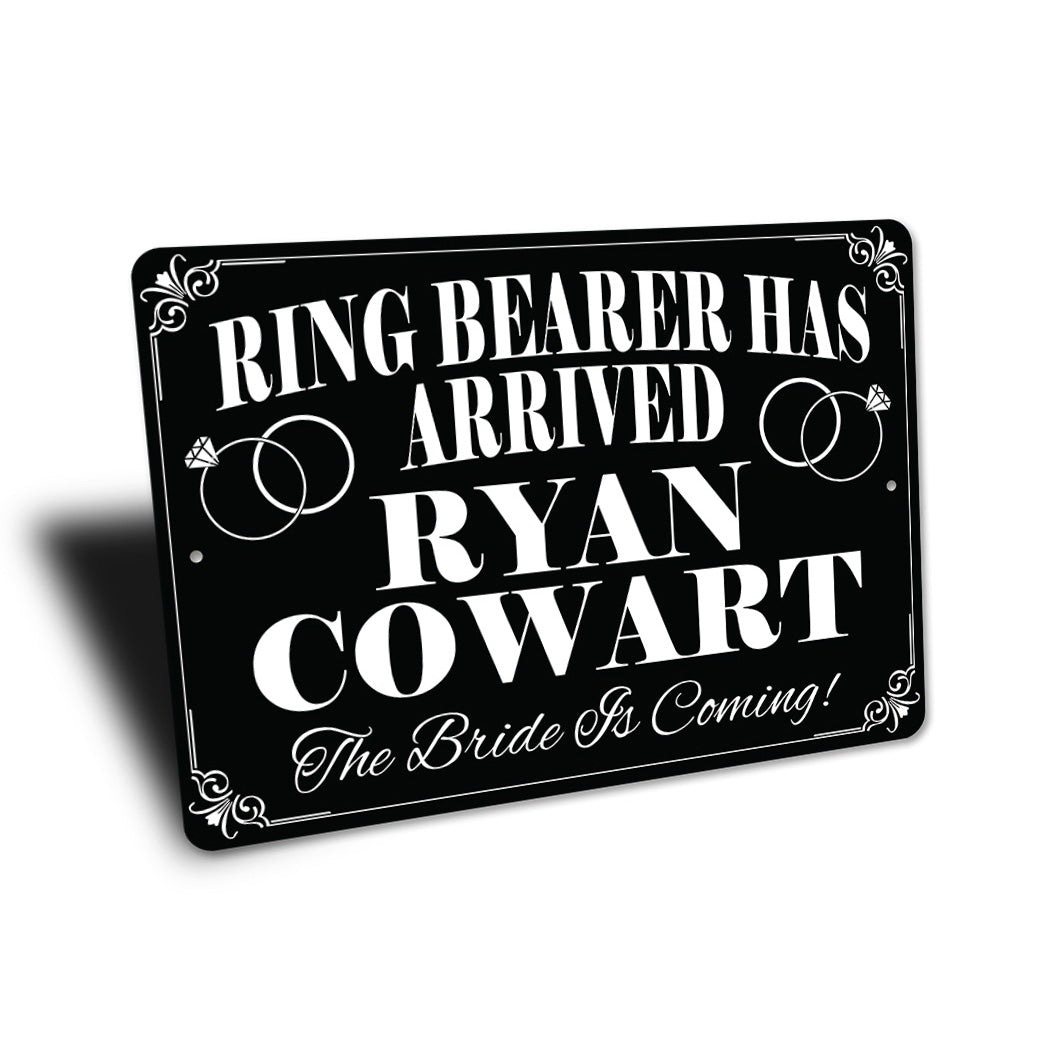 Cute Ring Bearer Sign Sign