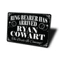 Cute Ring Bearer Sign Sign