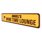 Custom Wine Time Lounge Sign