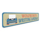 Writing Lounge Sign Sign