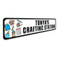 Crafting Station Sign Sign