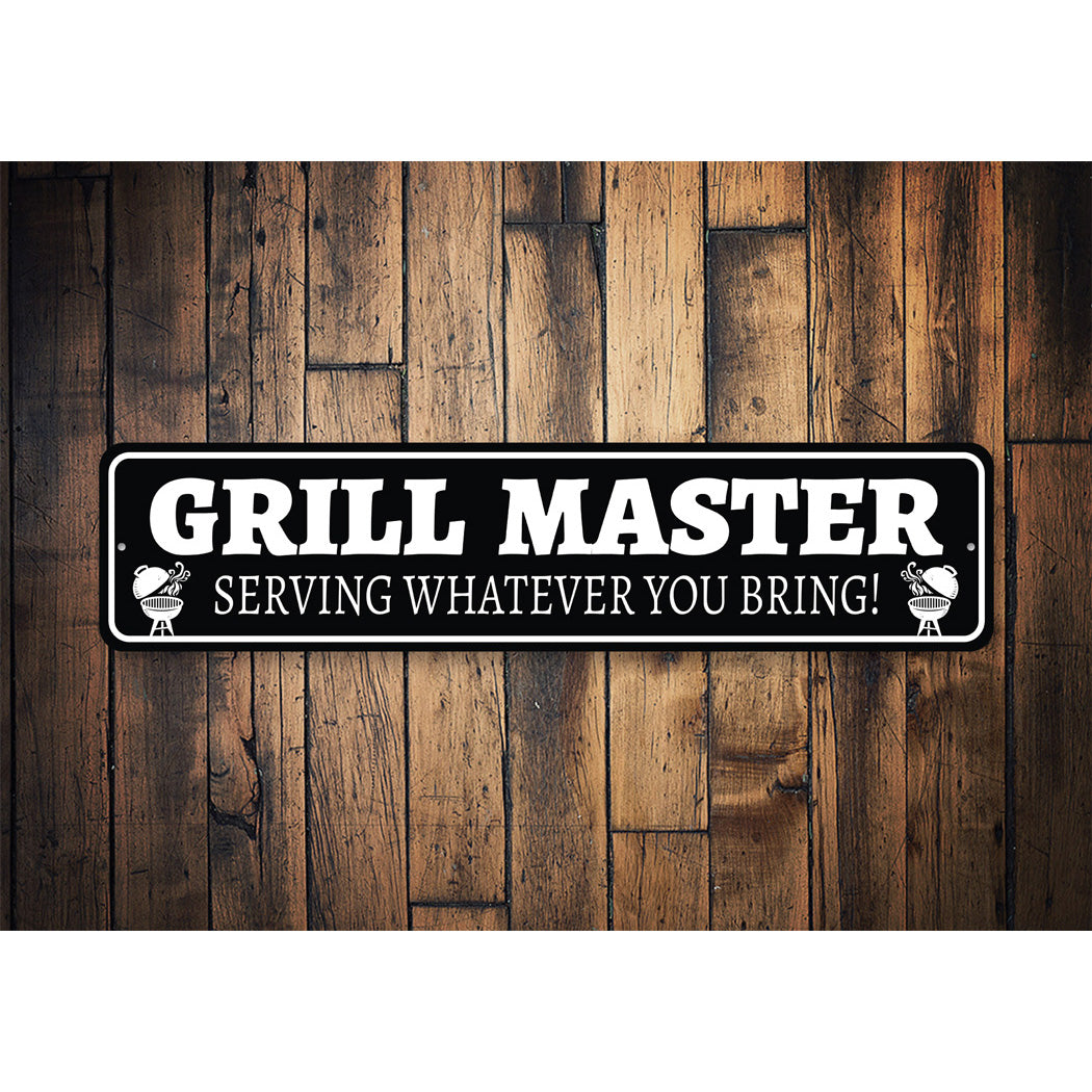 Grill Master Dad Sign