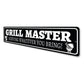 Grill Master Dad Sign