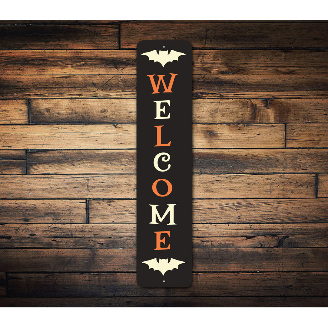 Welcome Halloween Home Sign