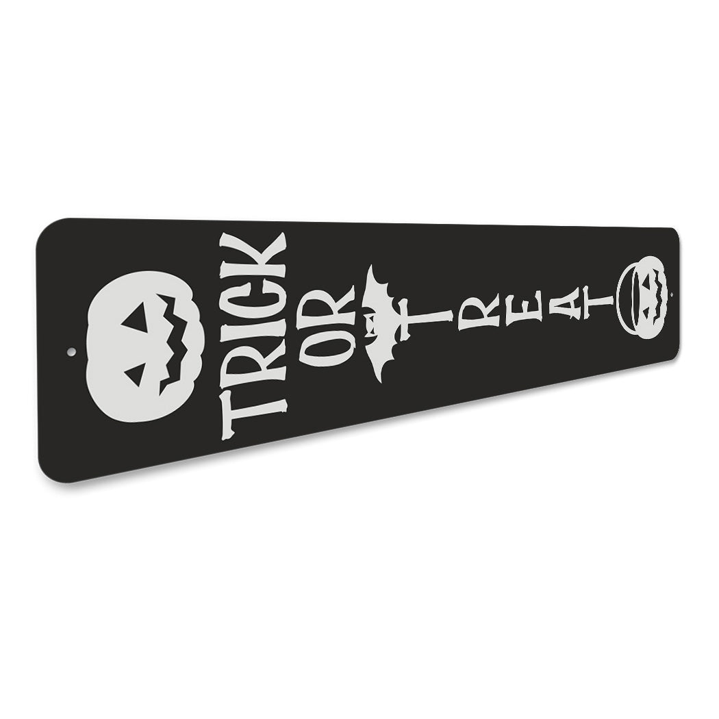 Home Trick Or Treat Sign Sign