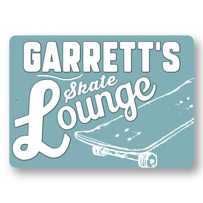 Custom Skate Lounge Sign