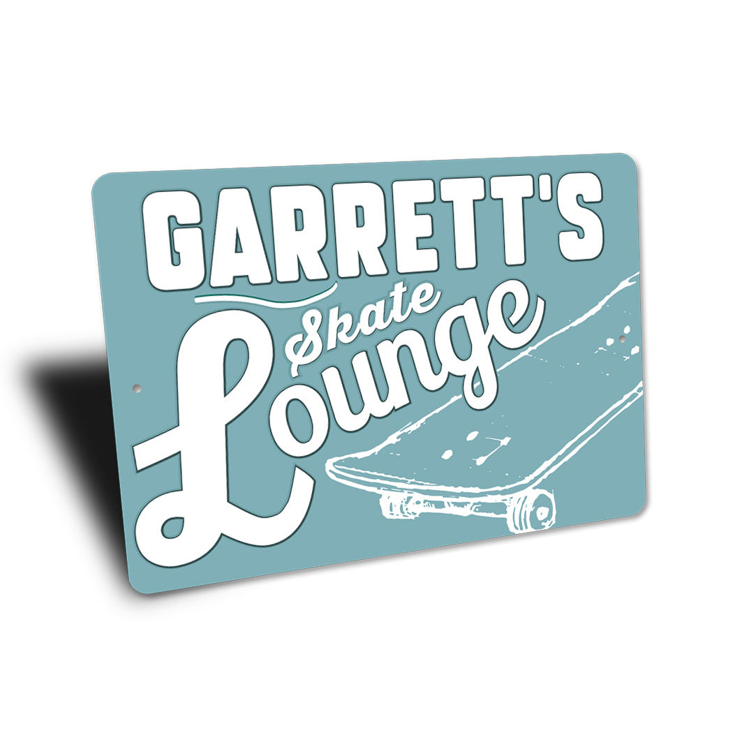 Custom Skate Lounge Sign