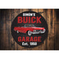 Buick Garage Sign
