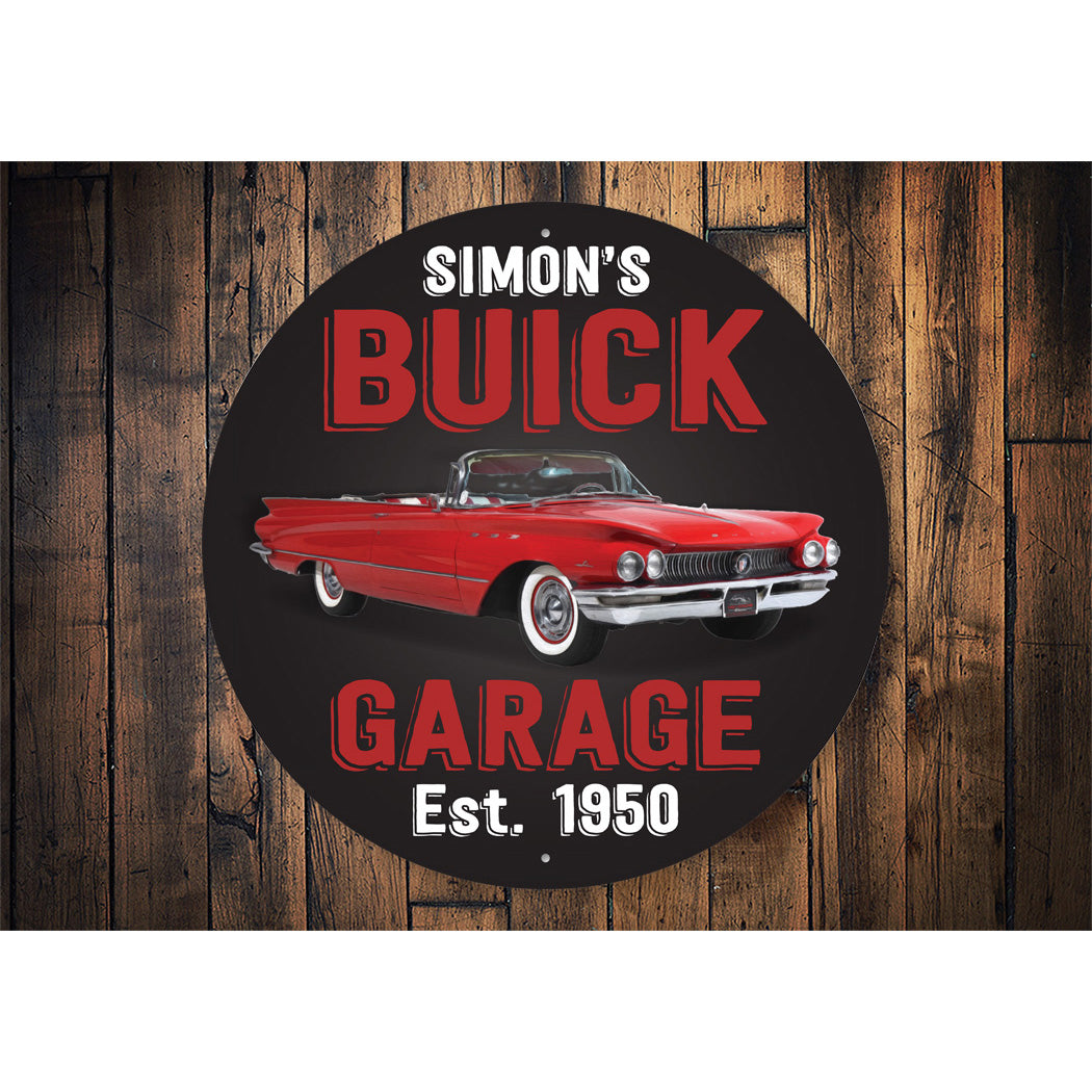 Buick Garage Sign