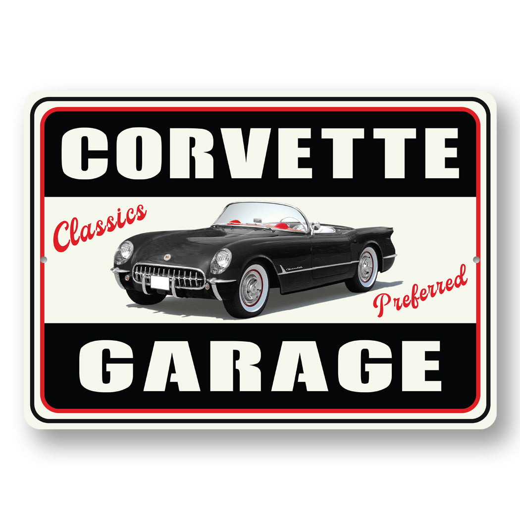 Classic Corvette Preffered Sign