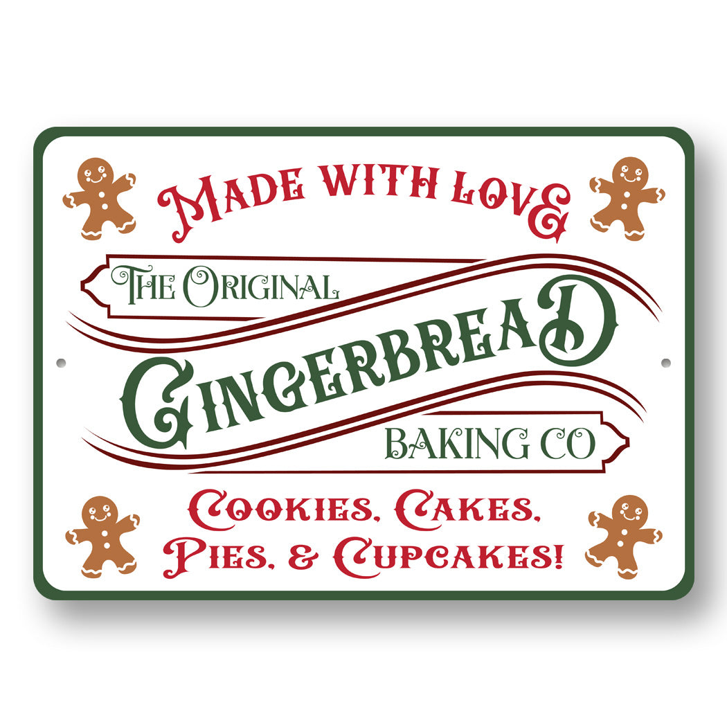 Gingerbread Made With Love Sign