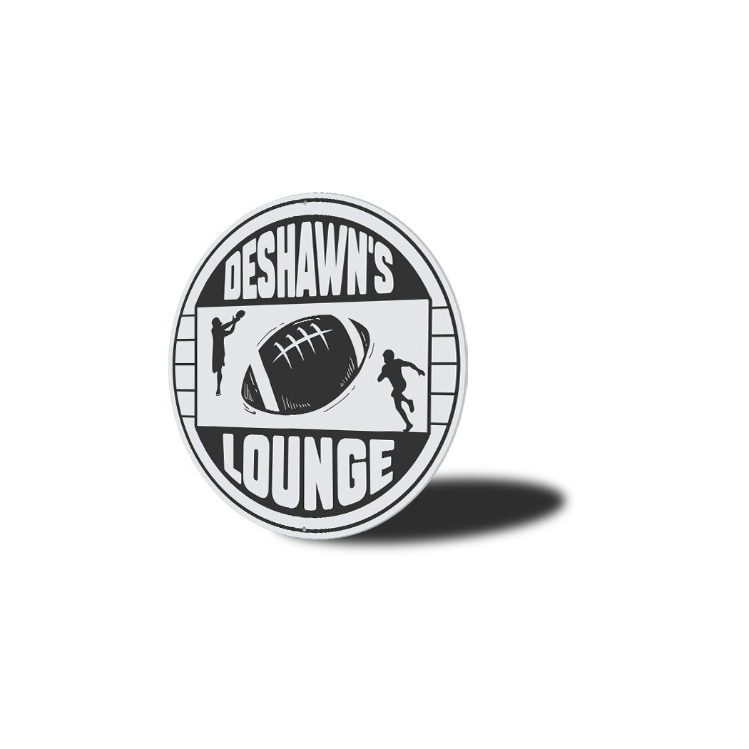 Personal Football Lounge Sign