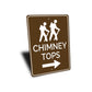 Chimney Tops Trail Sign