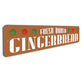 Fresh Baked Gingerbread Sign