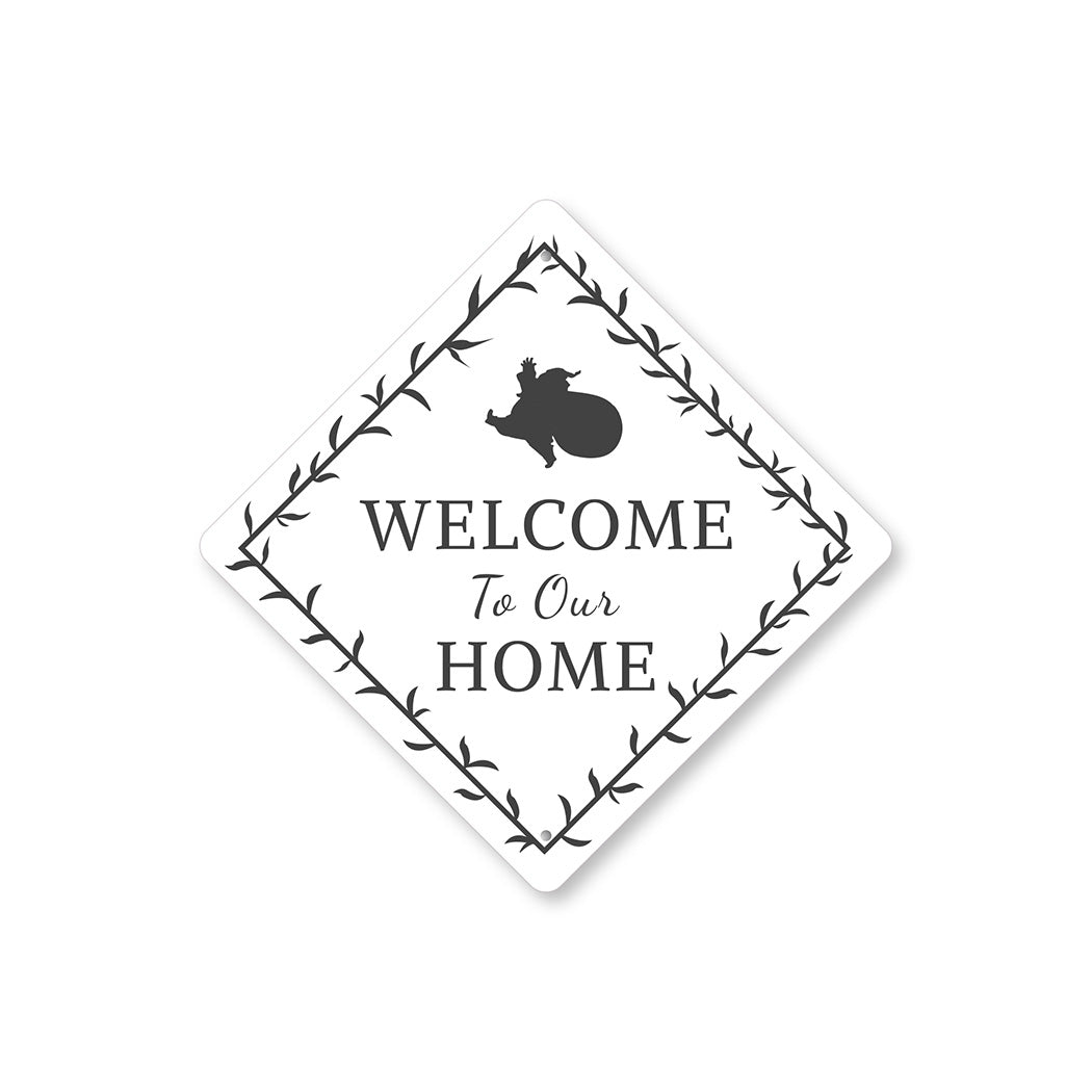 Welcome to Our Home Sign