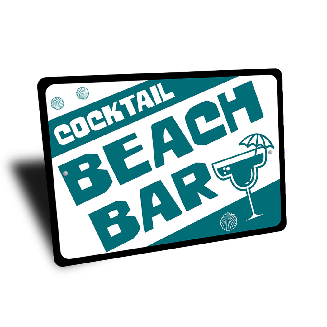 Cocktail Beach Bar Sign