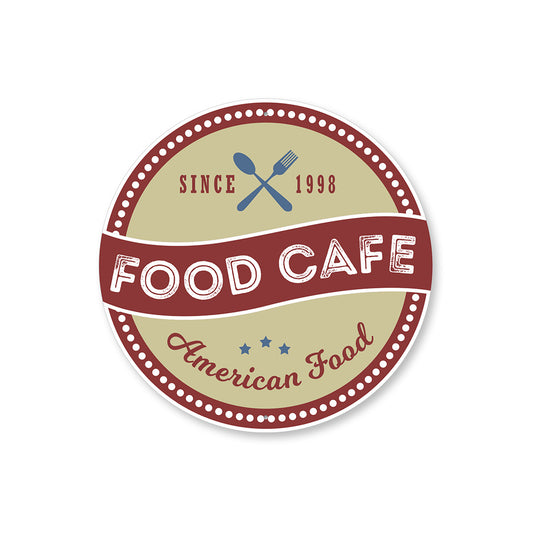 Old Fashioned Food Cafe Sign