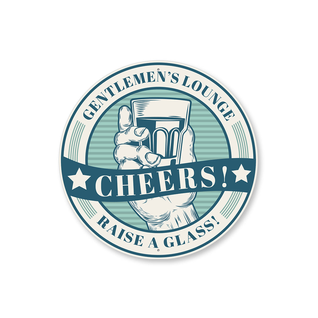 Cheers Gentlemen Sign