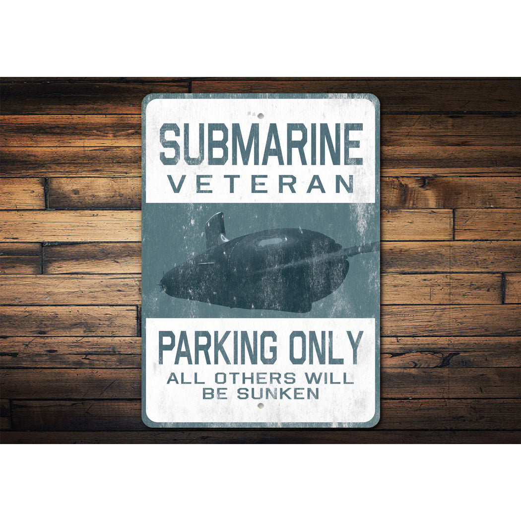 Submarine Veteran Sign