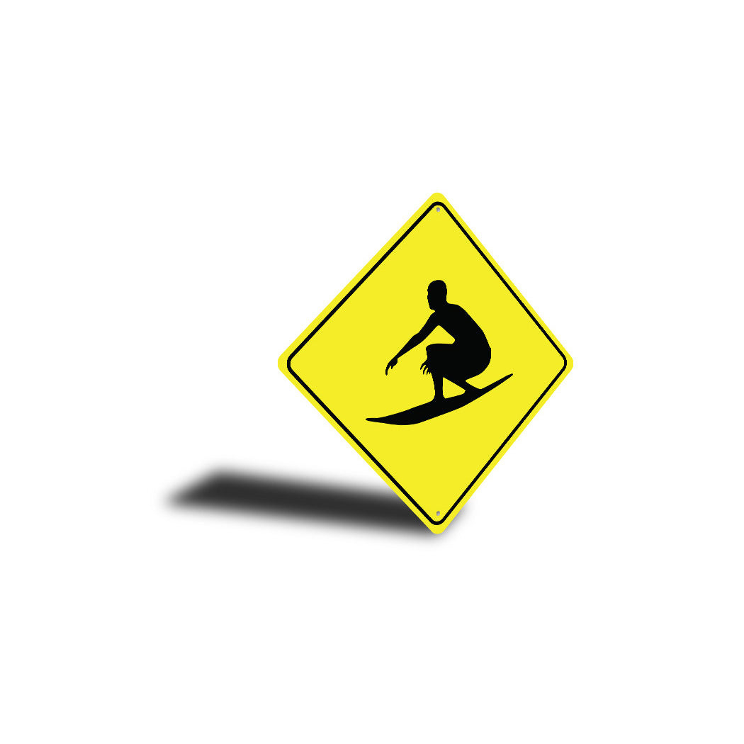 Surf Crossing Sign
