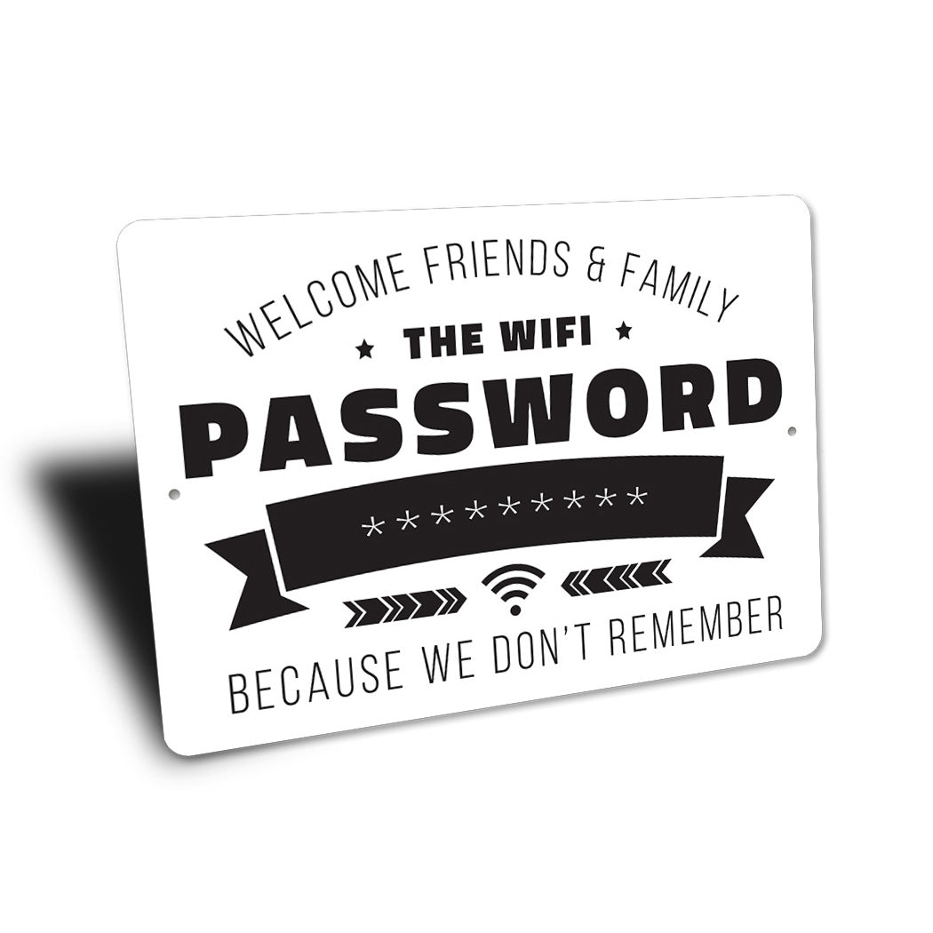 Funny Wifi Password Sign