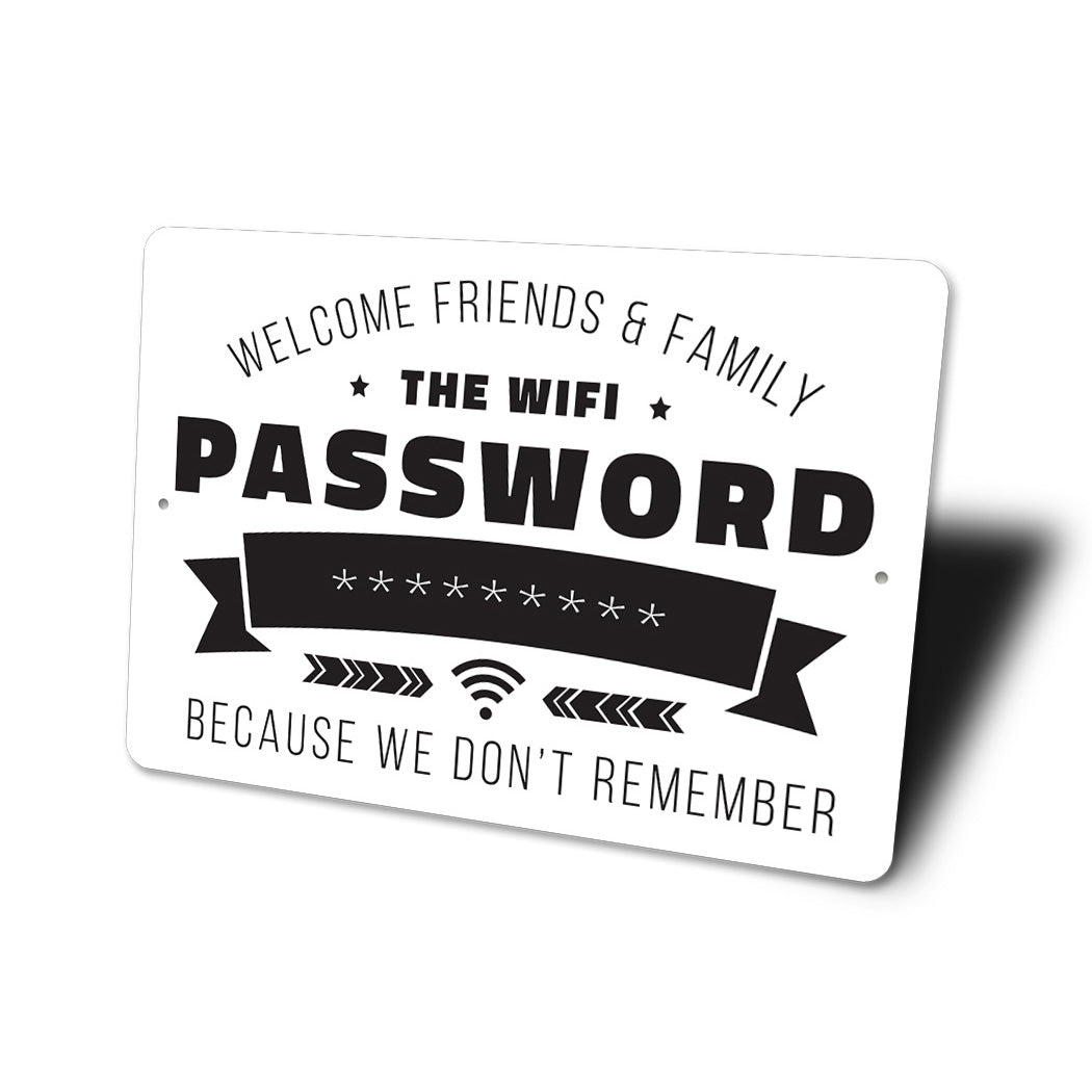Funny Wifi Password Sign
