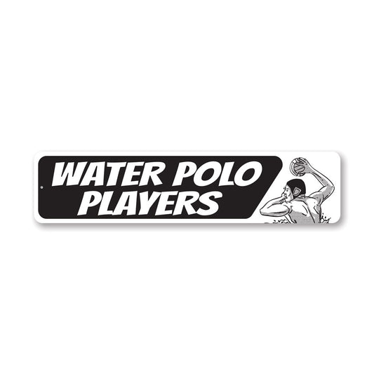 Water Polo Players Sign