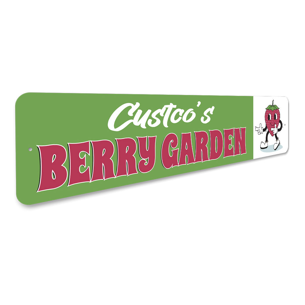 Home Berry Garden Sign