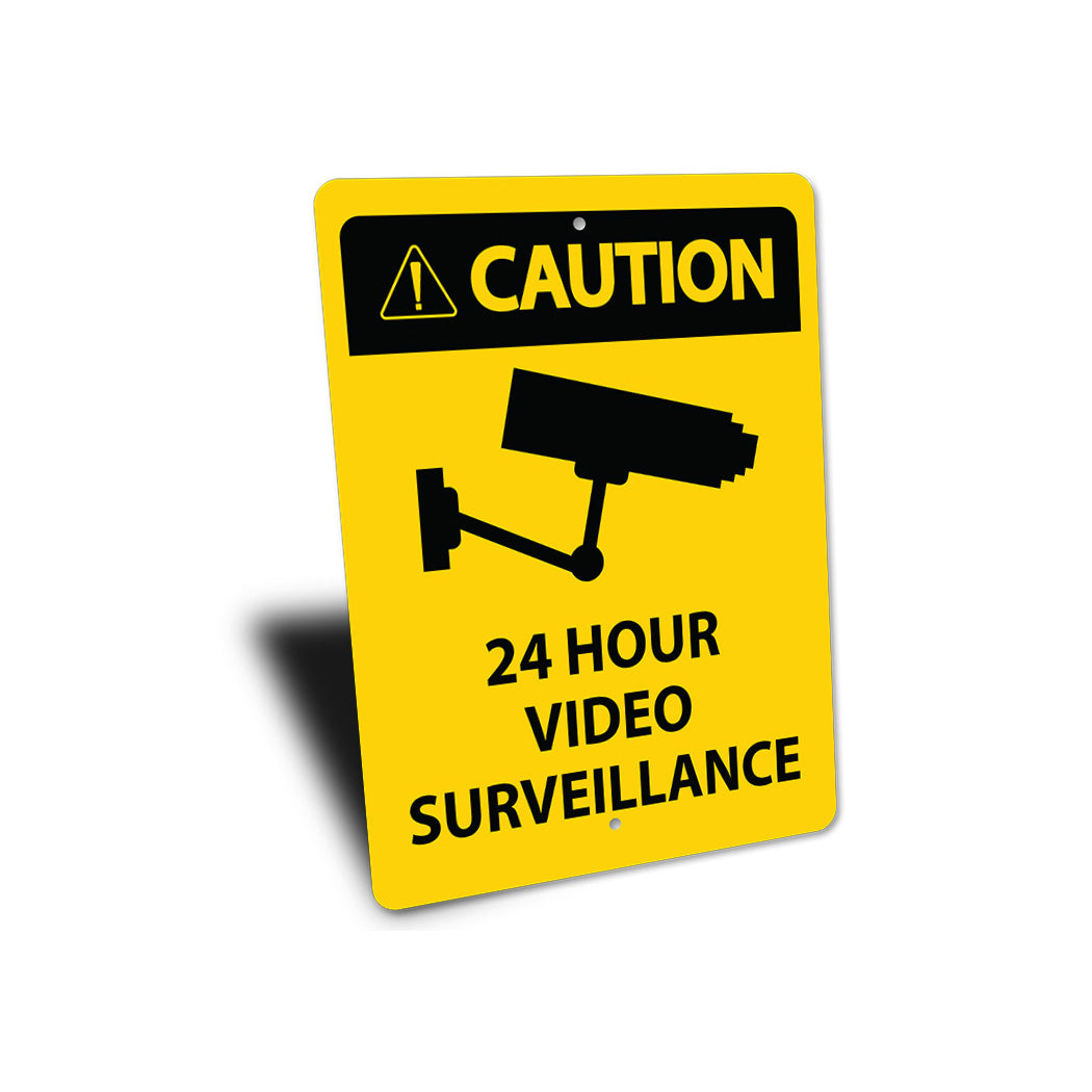 24 hr Camera Warning Sign