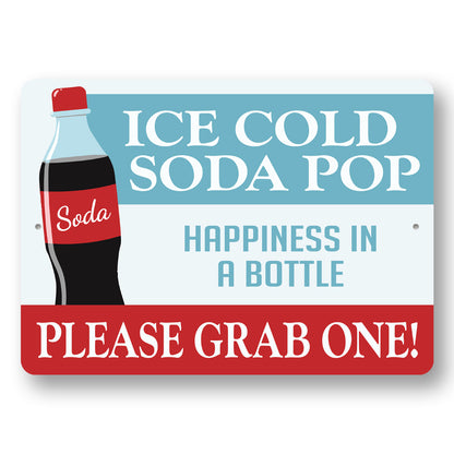 Vintage Soda Pop Advertisment Sign