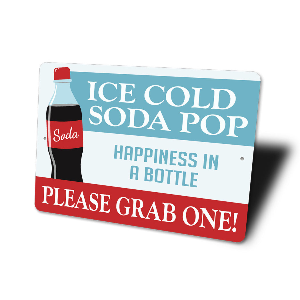 Vintage Soda Pop Advertisment Sign